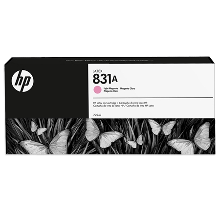 HP 831A (775ml) Latex Ink Cartridge - Light Magenta black, HP, 831A, latex ink, cartridge